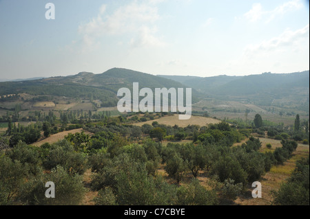 Il siriano profughi in Turchia., Guvecci's Village. Foto Stock