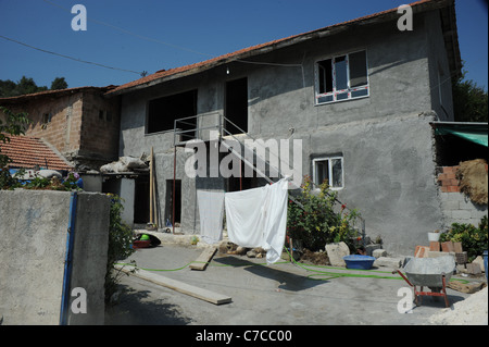 Il siriano profughi in Turchia., Guvecci's Village. Foto Stock