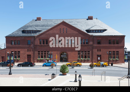 New London Unione Railroad Station in New London, Connecticut. Foto Stock