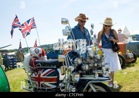 Bristol Volksfest Volkswagen auto show. Foto Stock