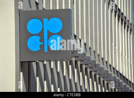 Uffici dell OPEC (Organizzazione dei Paesi Esportatori di Petrolio), Vienna, Austria. Foto Stock