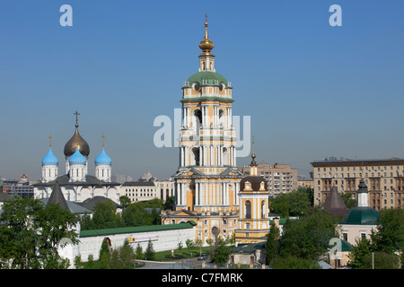 Vista panoramica del monastero Novospassky a Mosca, Russia Foto Stock