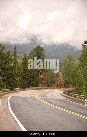 Trail Ridge Road, Rocky Mountain National Park, COLORADO Foto Stock