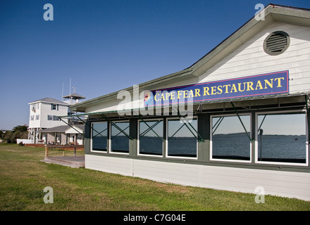 Ristorante a Southport, Carolina del Nord Foto Stock