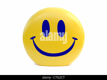 Smiley face foto colori grafico confine Foto Stock