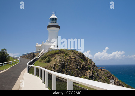 Faro di Cape Byron, costruito nel 1901, Byron Bay, Australia Foto Stock