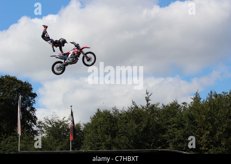 Il Bolddog Lings Freestyle Team Display a Aylsham mostrano Norfolk 2011 Foto Stock