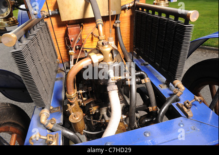 1902 Deckert 8hp biposto telaio n. T145 n. motore 276B Foto Stock