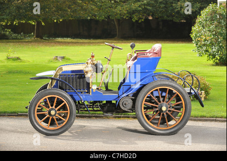 1902 Deckert 8hp biposto telaio n. T145 n. motore 276B Foto Stock