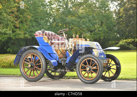 1902 Deckert 8hp biposto telaio n. T145 n. motore 276B Foto Stock