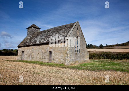 Langley Cappella, nel XVII secolo la cappella anglicana vicino a Acton Burnell, Shropshire Foto Stock