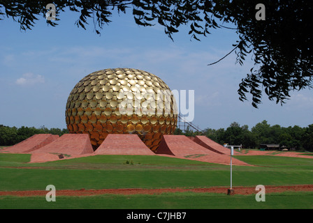 Matri mandir centro di meditazione ;auroville,pondicherry, India Foto Stock