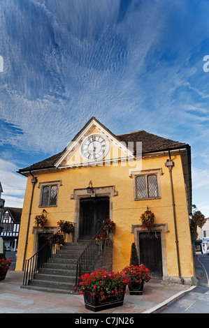 Tetbury Gloucestershire del xvii secolo sala del mercato Foto Stock