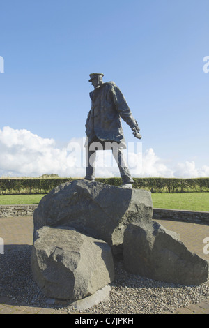 Monumento al tenente colonnello Sir David Stirling fondatore del SAS Doune Perthshire Foto Stock