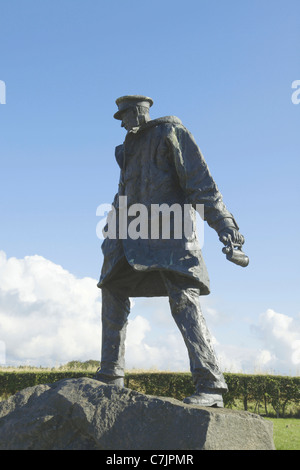 Monumento al tenente colonnello Sir David Stirling fondatore del SAS Doune Perthshire Foto Stock