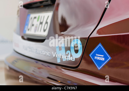 Honda FCX Clarity idrogeno a celle a combustibile auto alimentato Foto Stock