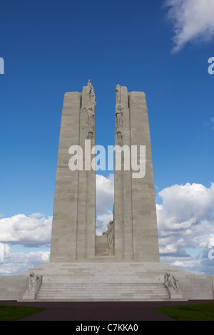 Il Canadian National Vimy Memorial, Pas-de-Calais, Francia Foto Stock