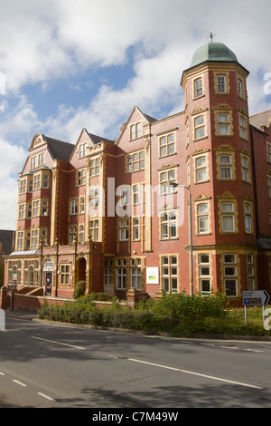 Coleg Powys ulteriore istruzione edificio in Llandrindod Wells, Powys Galles. Foto Stock