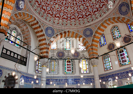 Turchia, Istanbul. Mausoleo di sultani situato sui terreni di Aya Sofya, tombe circa 1566-1603. Foto Stock