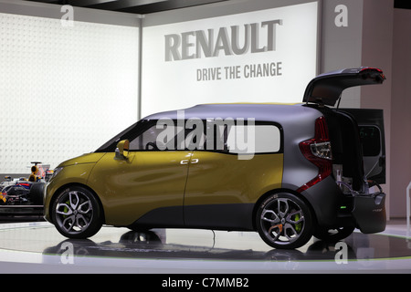 La Renault Frendzy Concept Car al sessantaquattresimo IAA (Internationale Automobil Ausstellung) 2011 Foto Stock