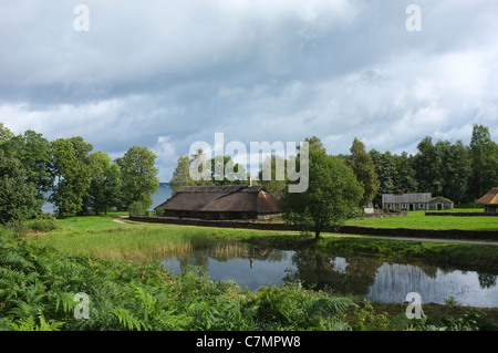 Il mulino a vento il museo all'aria aperta, Tallinn, Estonia Foto Stock