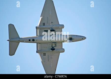 RAF bombardiere Canberra presso il Royal International Air Tattoo evento Luglio 16, 2006 a Fairford, Regno Unito. Foto Stock