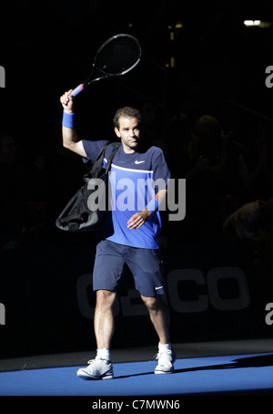 Pete Sampras - Champions Series - Tennis leggende sulla corte 2011 Foto Stock