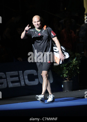 Andre Agassi - Champions Series - Tennis leggende sulla corte 2011 Foto Stock