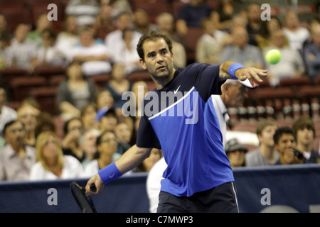 Pete Sampras - Champions Series - Tennis leggende sulla corte 2011 Foto Stock