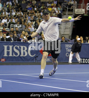 Jim Courier - Champions Series - Tennis leggende sulla corte 2011 Foto Stock