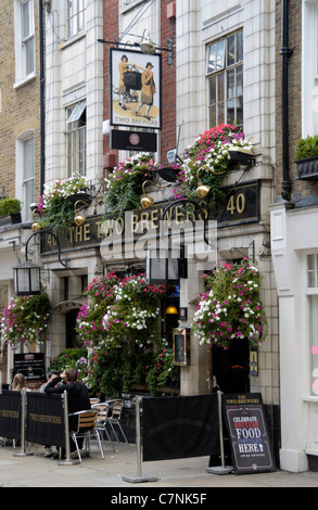 I due produttori di birra public house in Covent Garden di Londra, Inghilterra Foto Stock