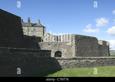 I bastioni del Castello di Stirling Scozia Scotland Foto Stock
