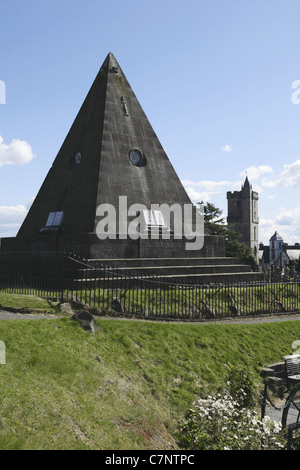 La piramide di Star Stirling Città Vecchia Scozia Scotland Foto Stock