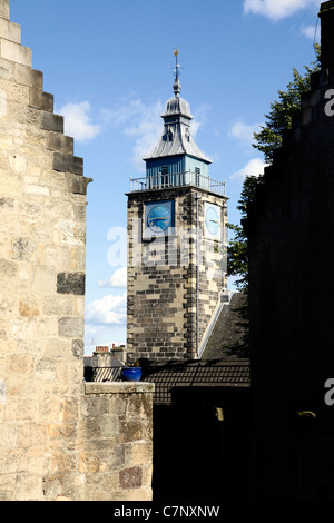 Il Tolbooth Stirling Città Vecchia Scozia Scotland Foto Stock