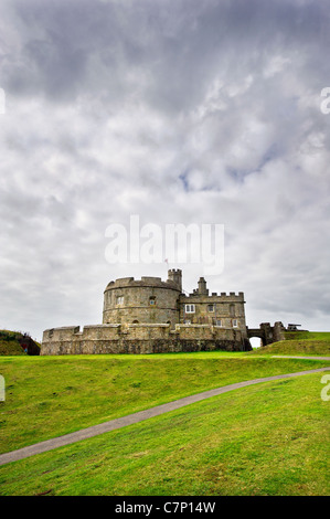 Il Castello di Pendennis in n Falmouth in Cornovaglia. Foto Stock