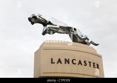 Jaguar i concessionari principali segno, London, Regno Unito Foto Stock