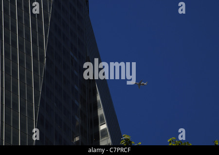 Aereo sopra Bryant Park. New York. Stati Uniti. Foto Stock