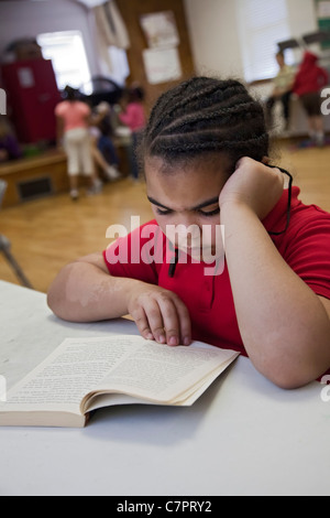 Programma After-School a Wesley House Centro Comunitario Foto Stock