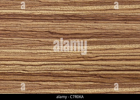 Africani di alta qualità Zebrano texture. Foto Stock