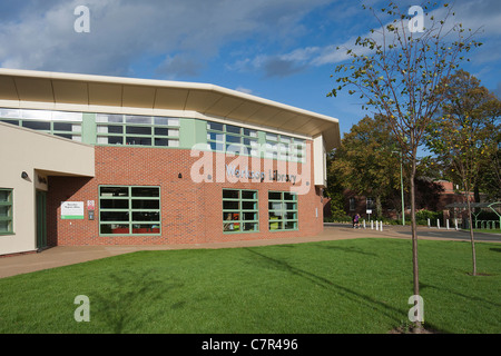 Worksop Biblioteca e ufficio di registro, Bassetlaw consiglio del distretto, Worksop, Nottinghamshire Foto Stock