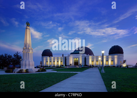 L'Osservatorio Griffith, Los Angeles, California, Stati Uniti d'America Foto Stock