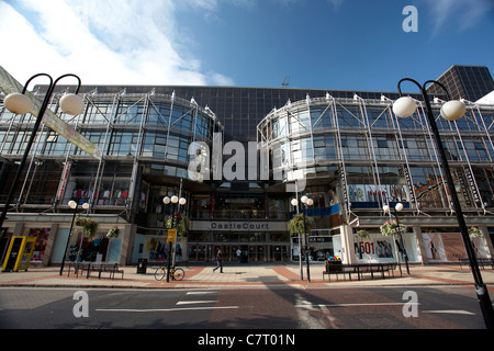 : CastleCourt Shopping Centre, il Royal Avenue, Belfast City Centre, Irlanda del Nord, Regno Unito. Foto Stock