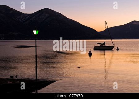 Svizzera Canton Ticino, Lago Maggiore, Ascona Foto Stock