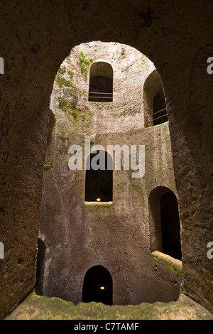 L'Italia, l'Umbria, Orvieto Pozzo di San Patrizio Foto Stock