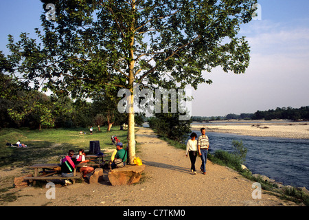 L'Italia, Lombardia, il Parco del Ticino nei pressi di Castelletto Foto Stock