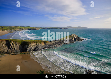 Whitesands bay St Davids Pembrokeshire Wales Foto Stock