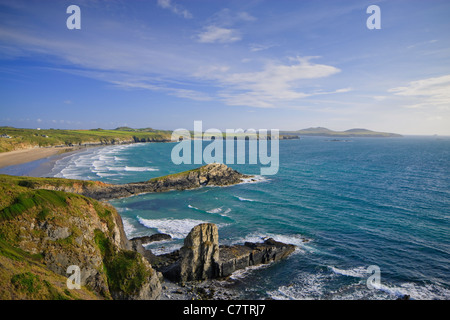 Whitesands bay St Davids Pembrokeshire Wales Foto Stock