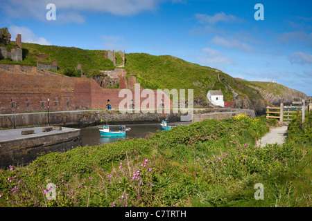 Porthgain Llanrhian Pembrokeshire Wales Foto Stock