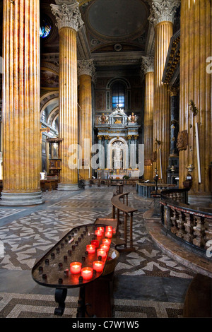 L'Italia,Piemonte, Novara, il Duomo interno Foto Stock