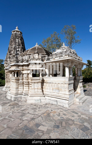 Somma Hindu Temple. Ranakpur. Vicino a Udaipur. Il Rajasthan. India Foto Stock